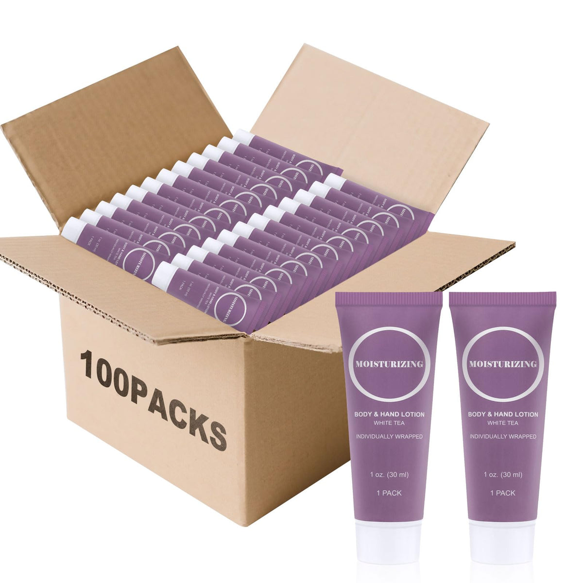 RSQAZQ travel-size lotion tubes, compact for travel hydration.
