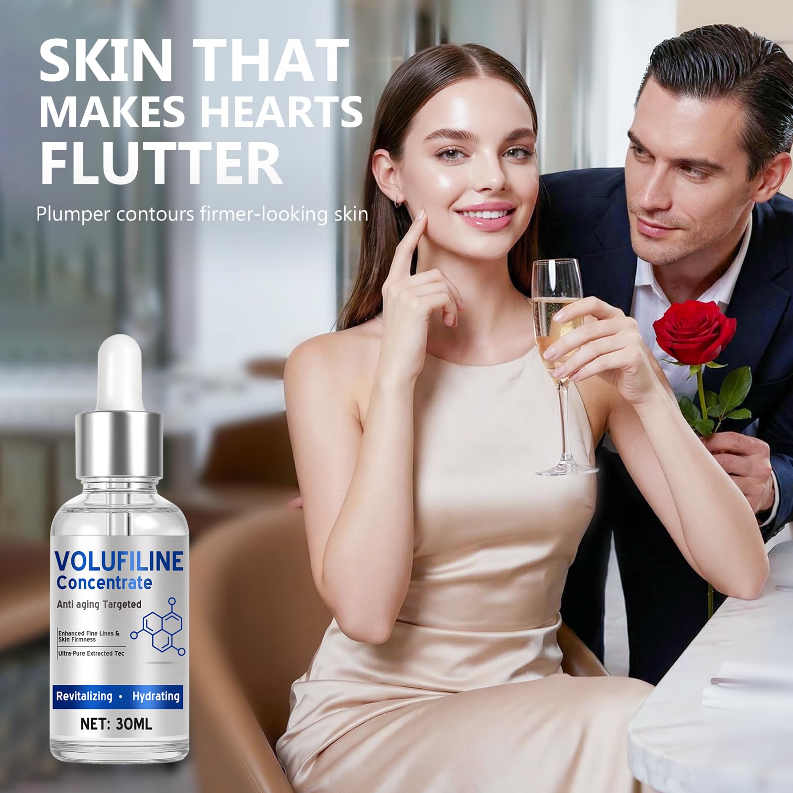RSQQAV Volufiline Serum pump dispenser for daily use