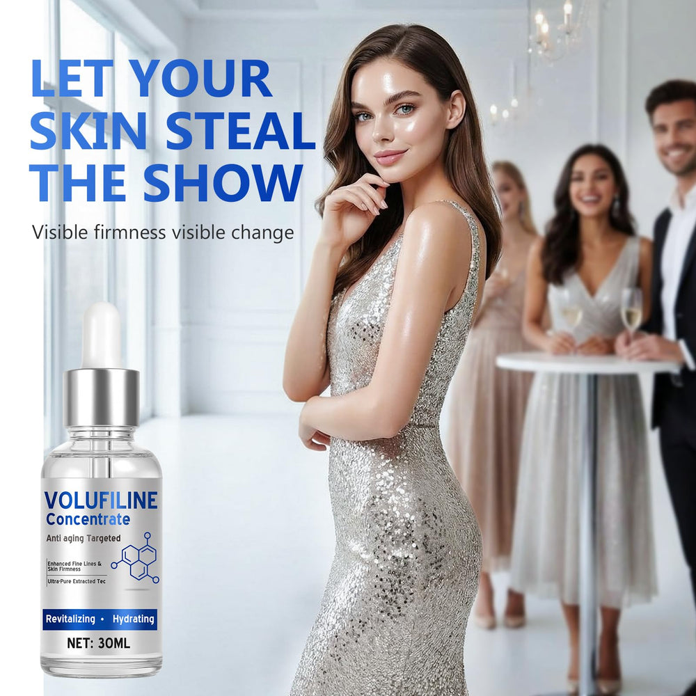 RSQQAV Volufiline Serum with moisturizer for layered hydration