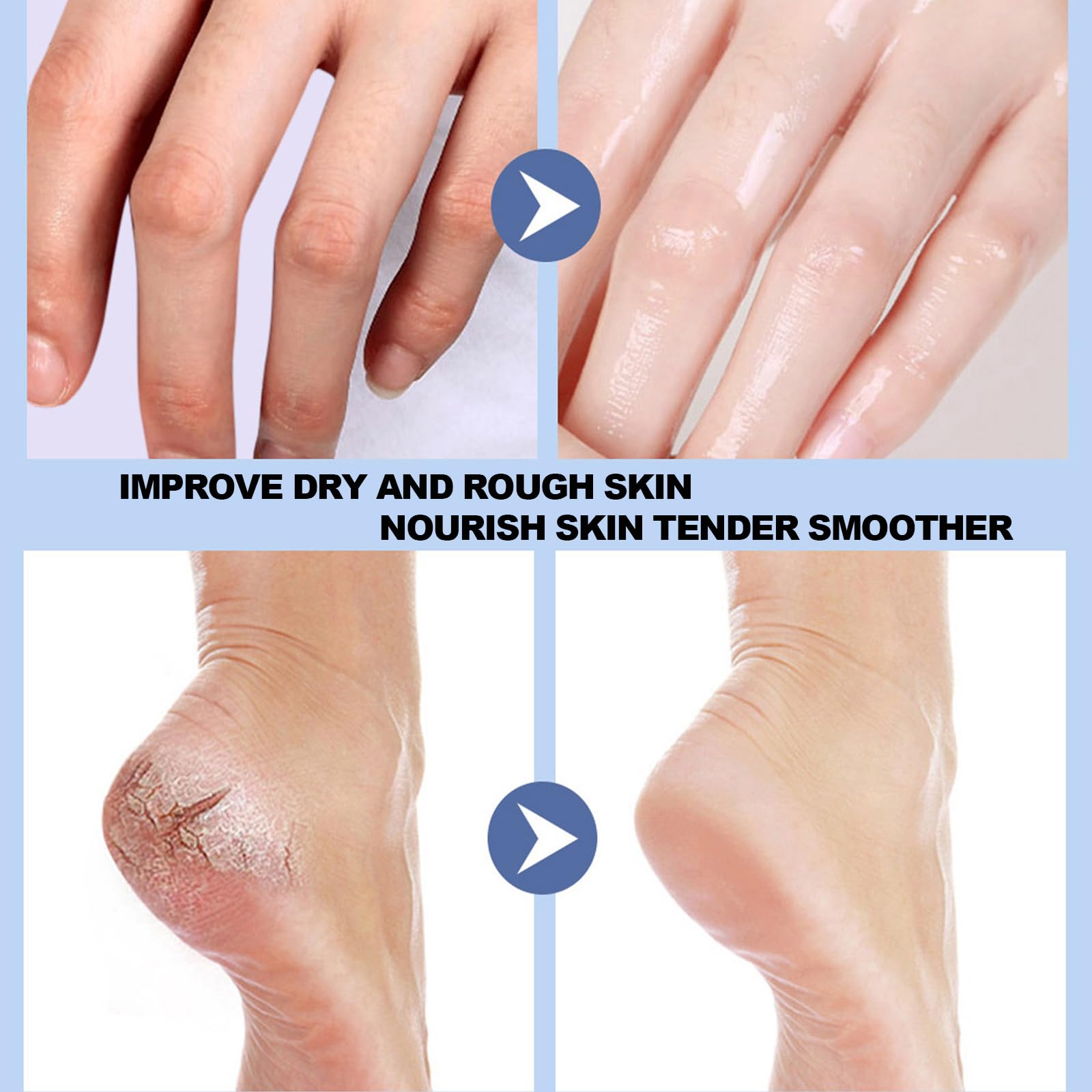 RTQSU Foot Balm Stick glides on cleanly for mess-free daily care.