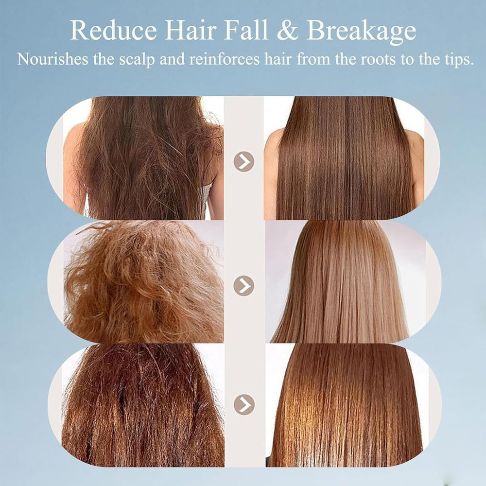 RTQSU Volumizing Shampoo label detail showing balanced scalp nourishment