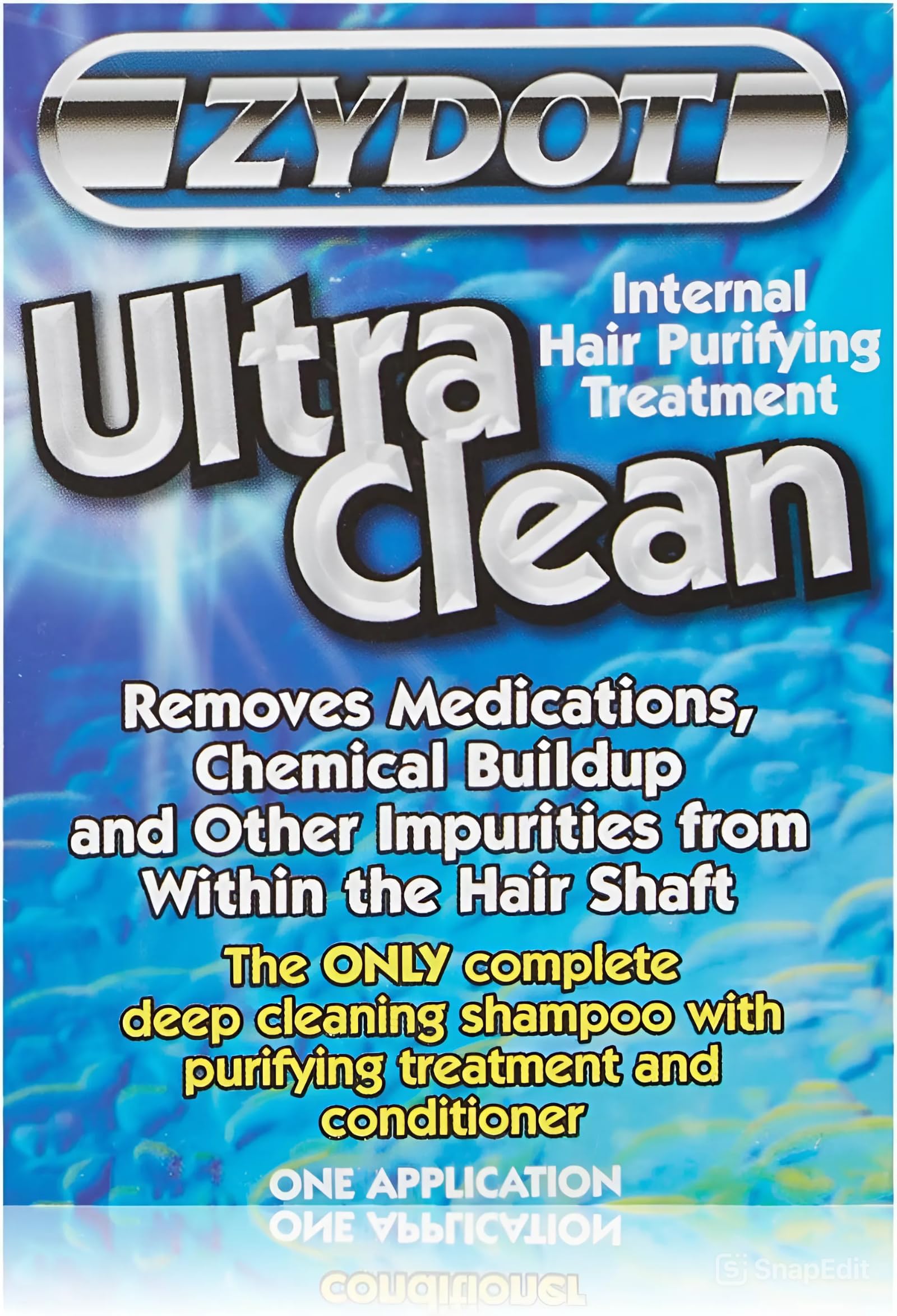 RU CLEAN Zydot second shampoo application reinforces cleansing while maintaining softness.
