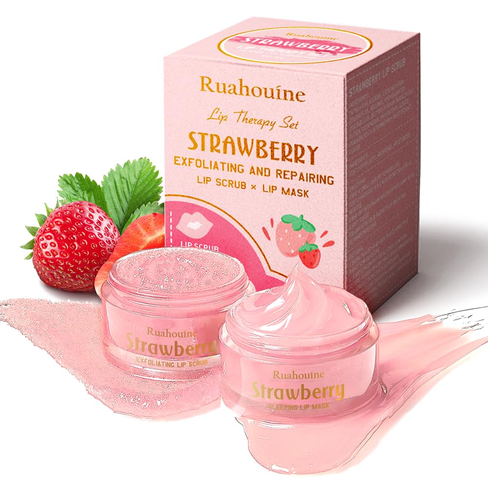 Ruahouine gift-packaging lip therapy set shown as a thoughtful present.