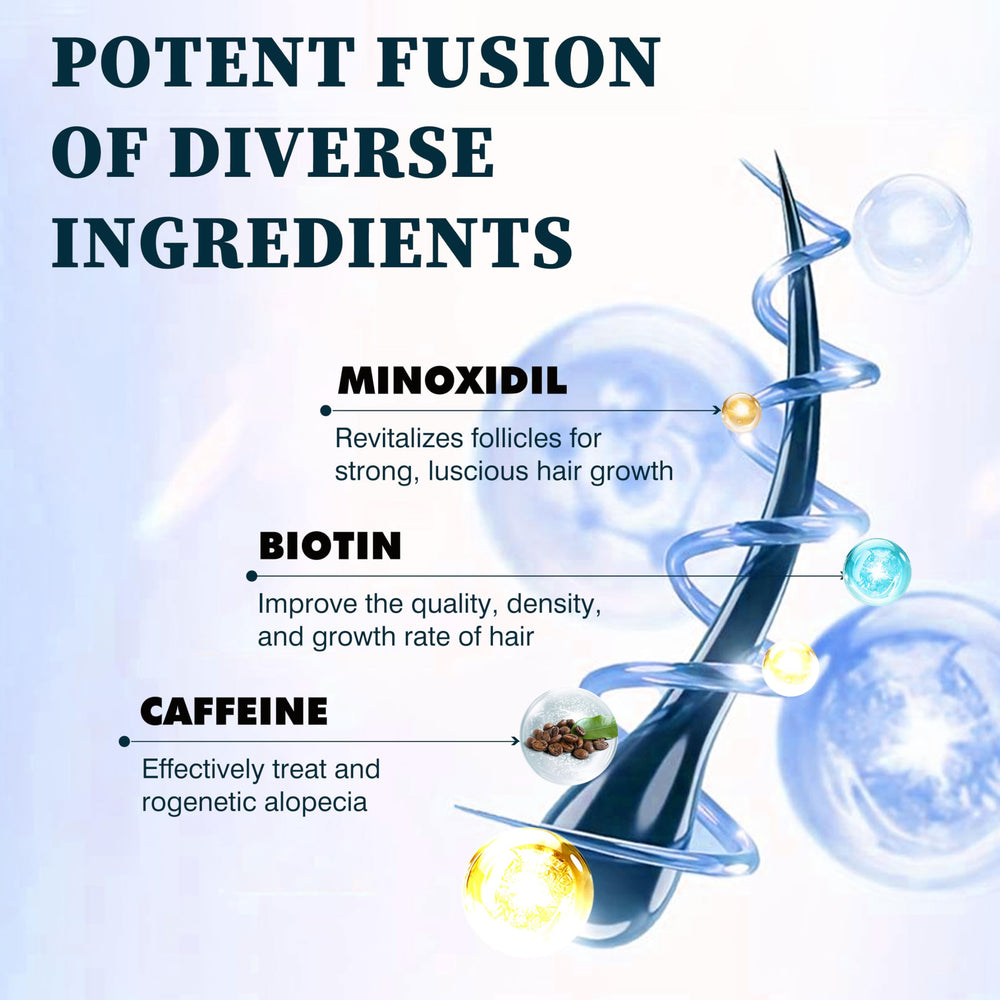 Ruahouine Minoxidil application brush aiding precise scalp coverage