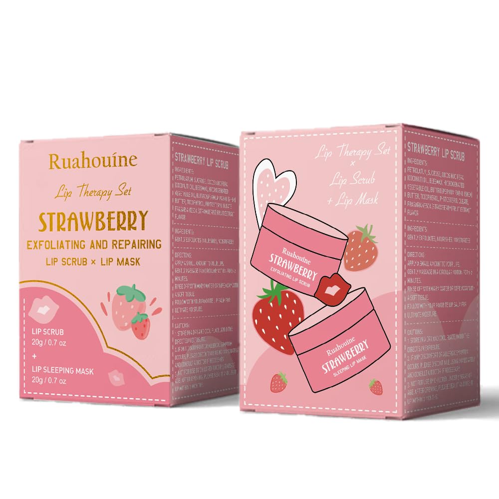 Ruahouine travel-friendly lip care kit ready for on-the-go hydration.