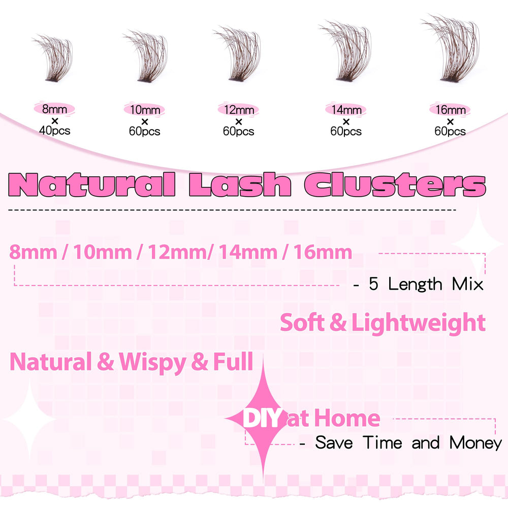 Ruairie 3d faux mink lash extensions – soft, lightweight for comfortable daily wear.