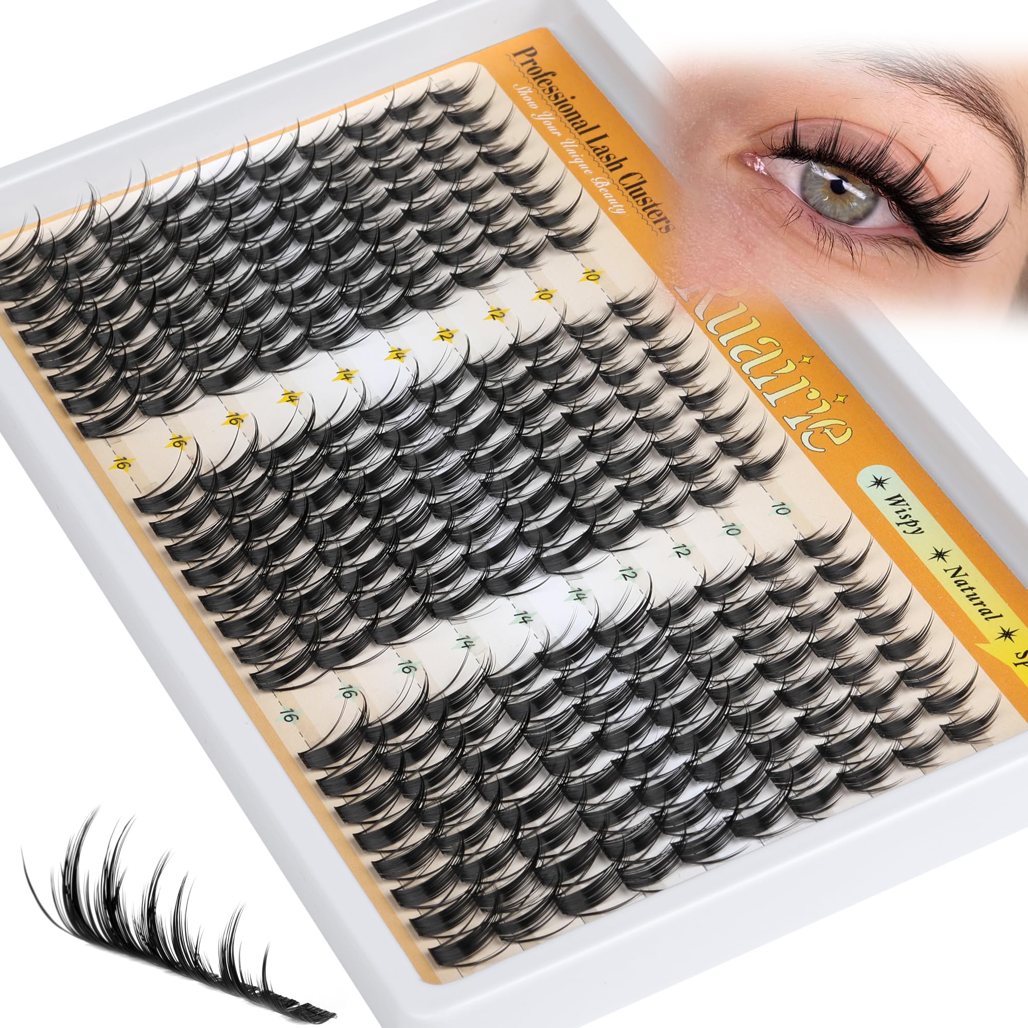 Ruairie beginner-friendly lash kit makes at-home styling easy.