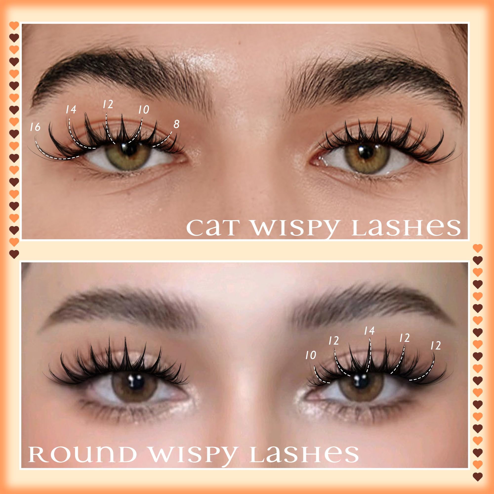 Ruairie DIY lash extensions 140pcs kit for customizable styling
