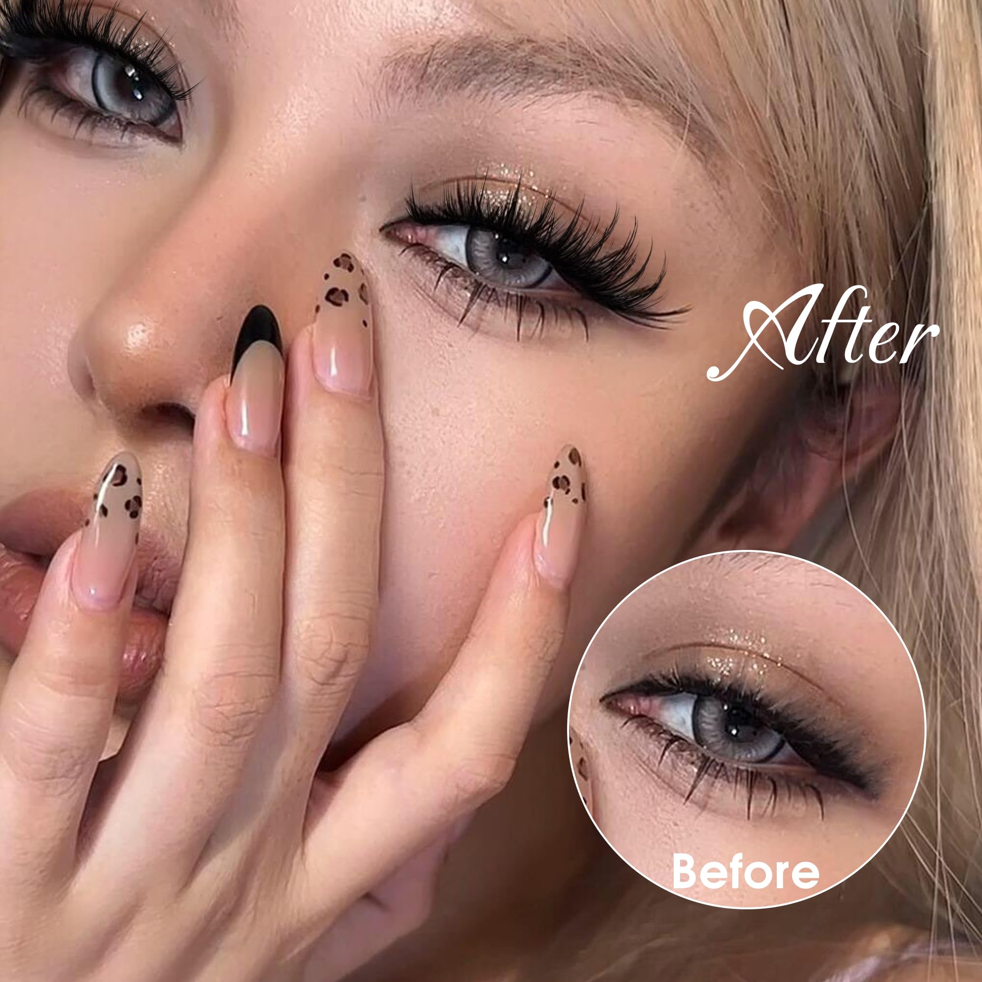 Ruairie Easy Application Cluster Lashes aid beginners with quick, precise placement.