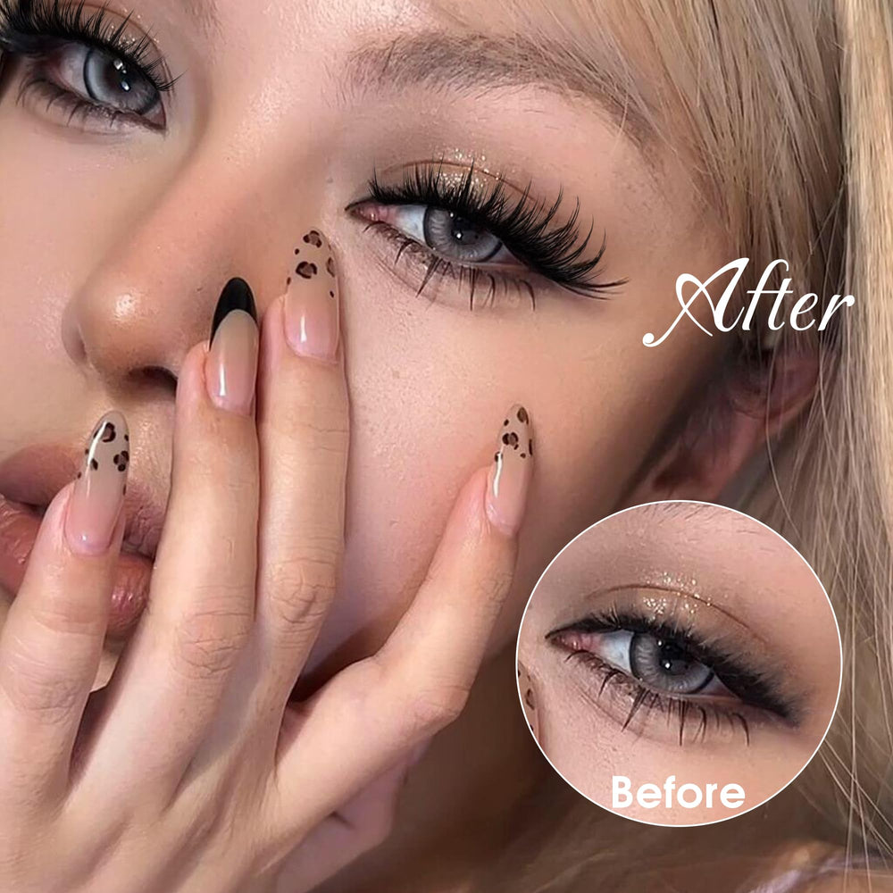 Ruairie Easy Application Cluster Lashes aid beginners with quick, precise placement.