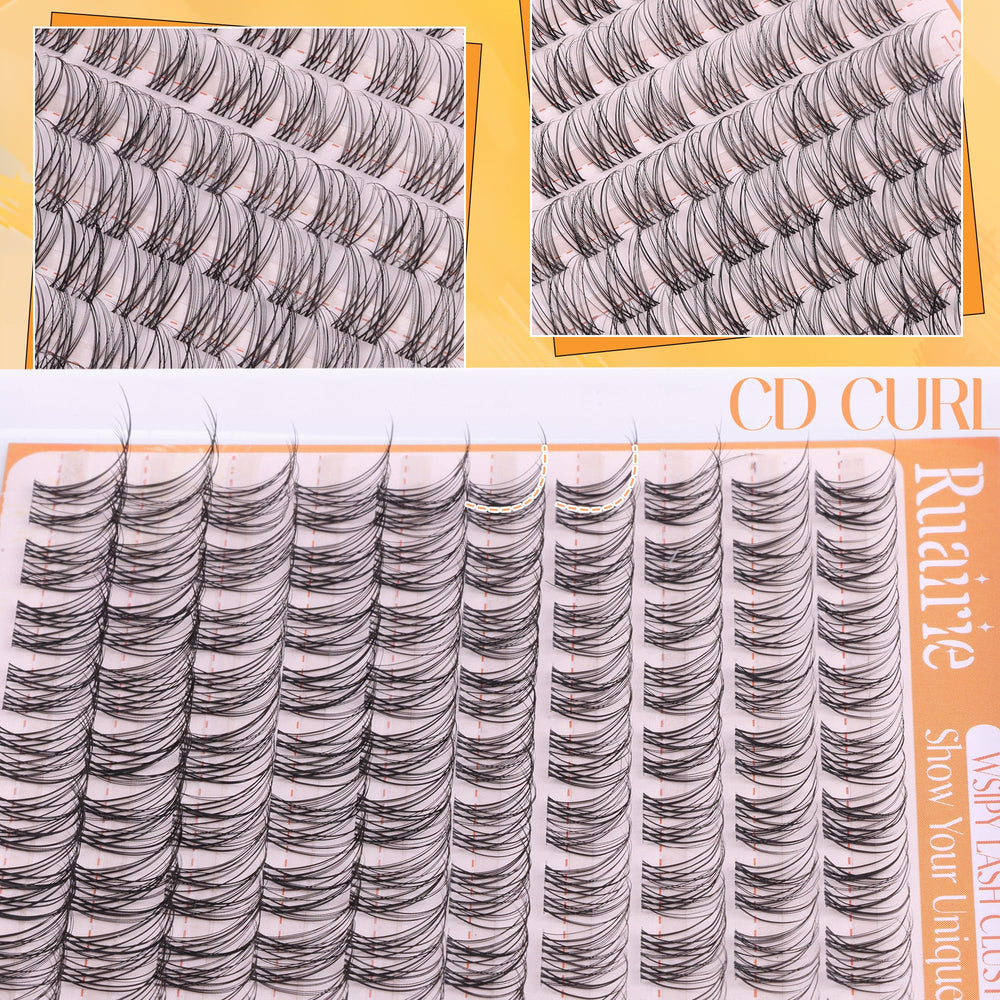 Ruairie beginner-friendly clusters simplify DIY lash styling