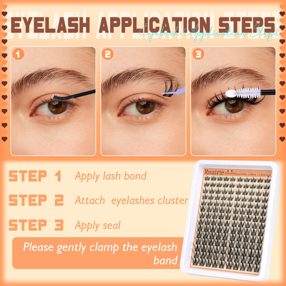 Ruairie seal enhances wear time on lash clusters