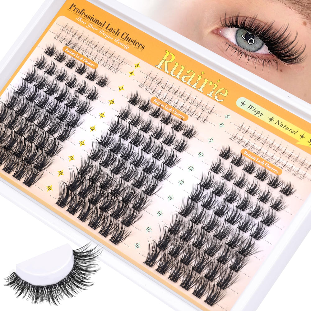 Ruairie Manga Lash Clusters vegan cruelty-free materials.