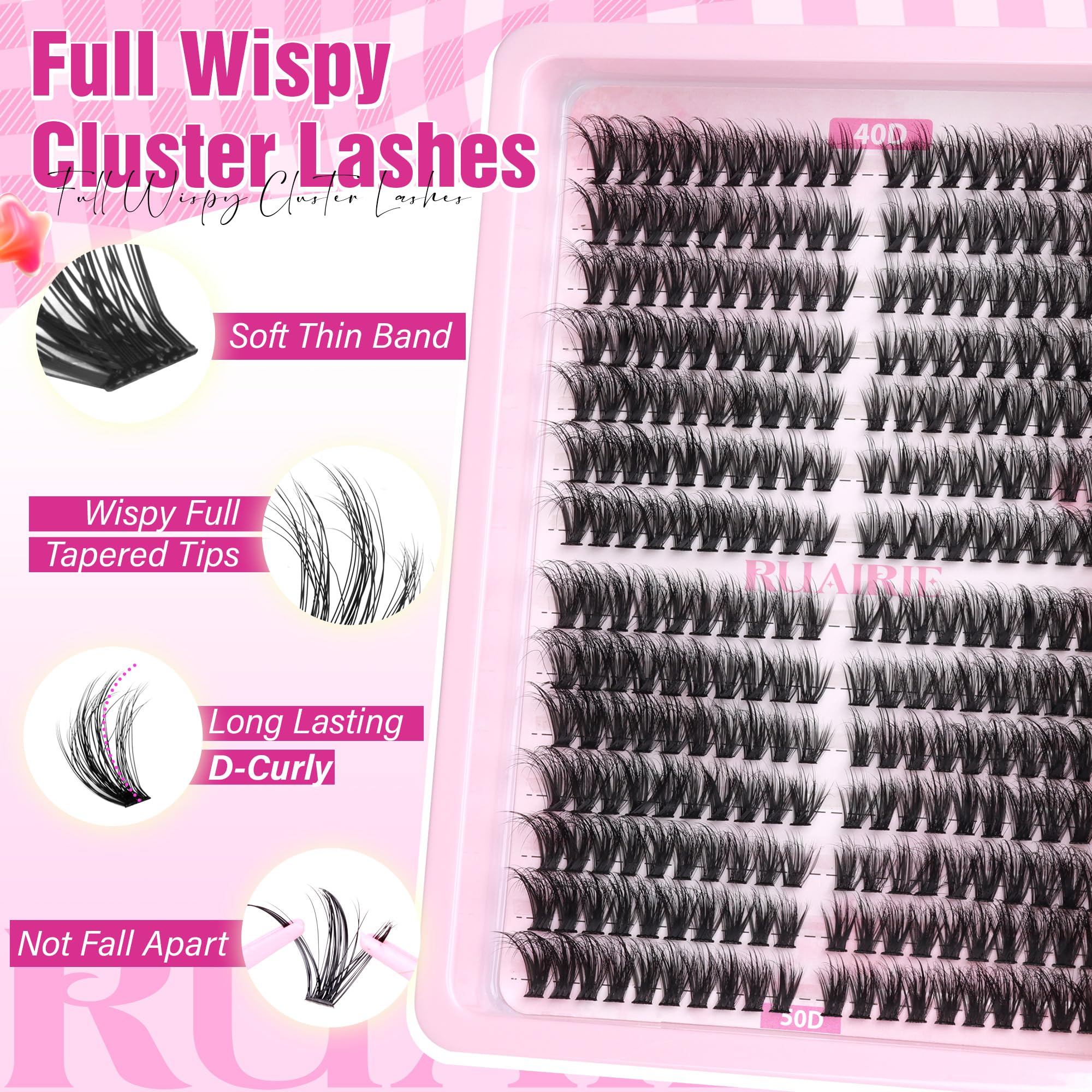 Ruairie mixed lengths 8-16mm for customizable volume