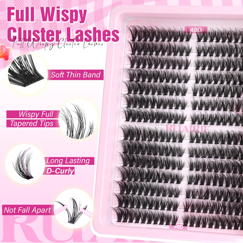 Ruairie mixed lengths 8-16mm for customizable volume
