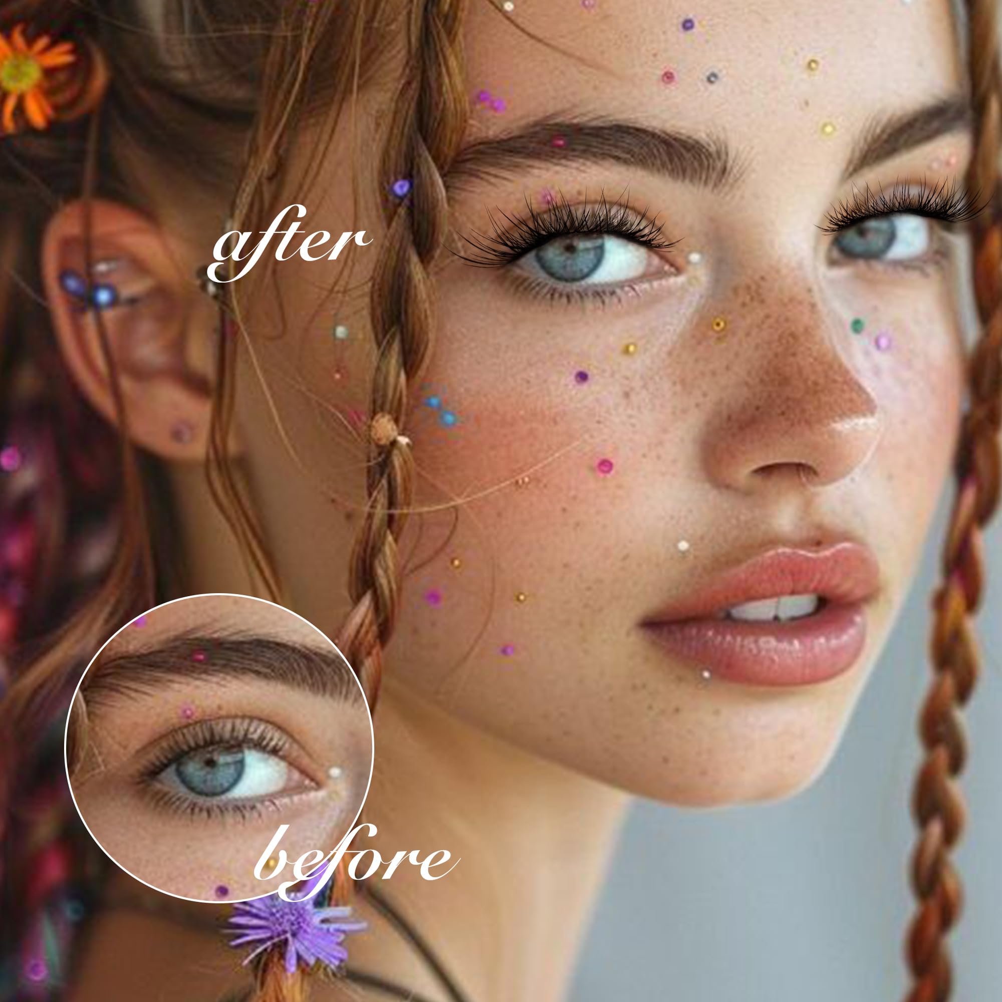 Ruairie wispy natural look with a seamless band