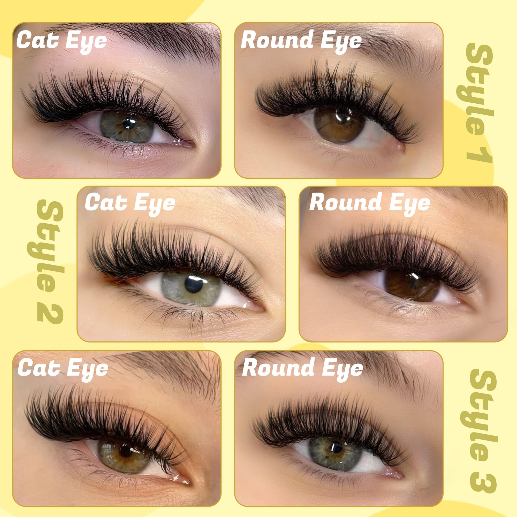 Ruairie reusable-lash-clusters for multiple uses and savings