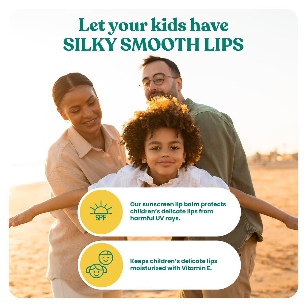 Rubber Ducky vegan lip balm applies smoothly for kids during outdoor activities.