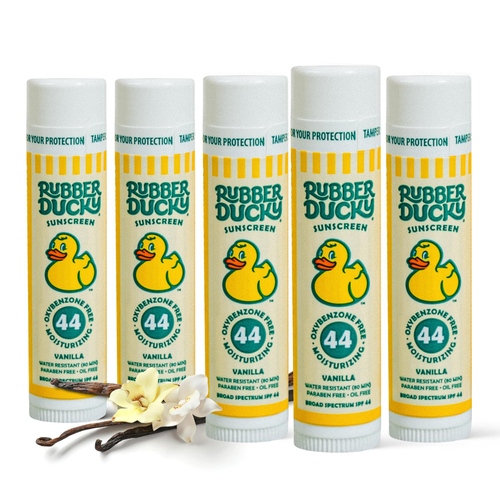  Rubber Ducky SPF 44 lip balm in a tube for outdoor protection