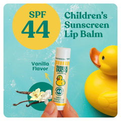 Rubber Ducky 3-pack lip balm for beach trips, park outings, or travel.