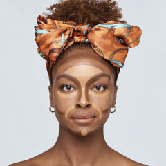 Ruby Kisses 3D Contour Artist Set applicator brush enables precise application.
