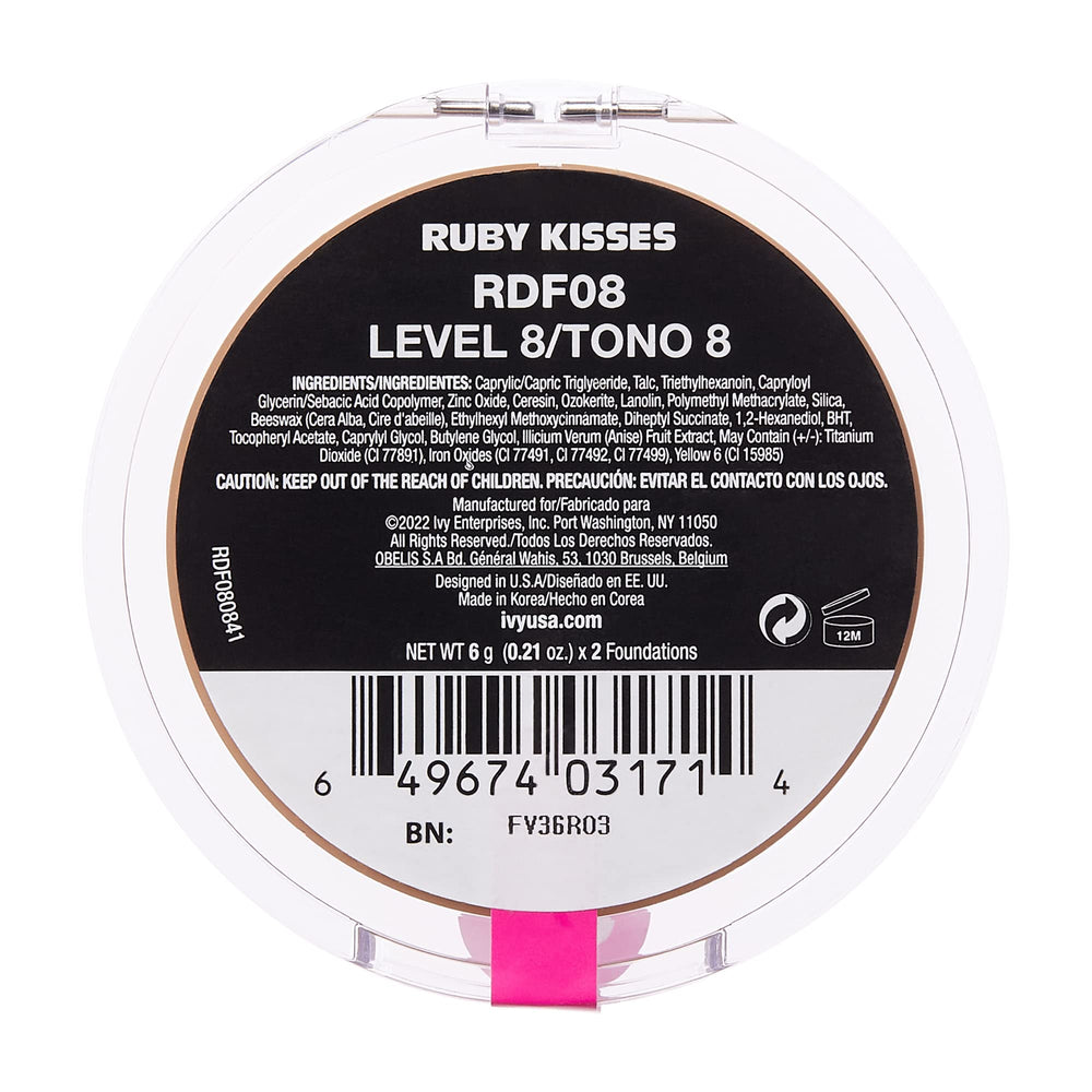 Ruby Kisses 3D Face Creator all-day wear packaging highlighting long-lasting formula.