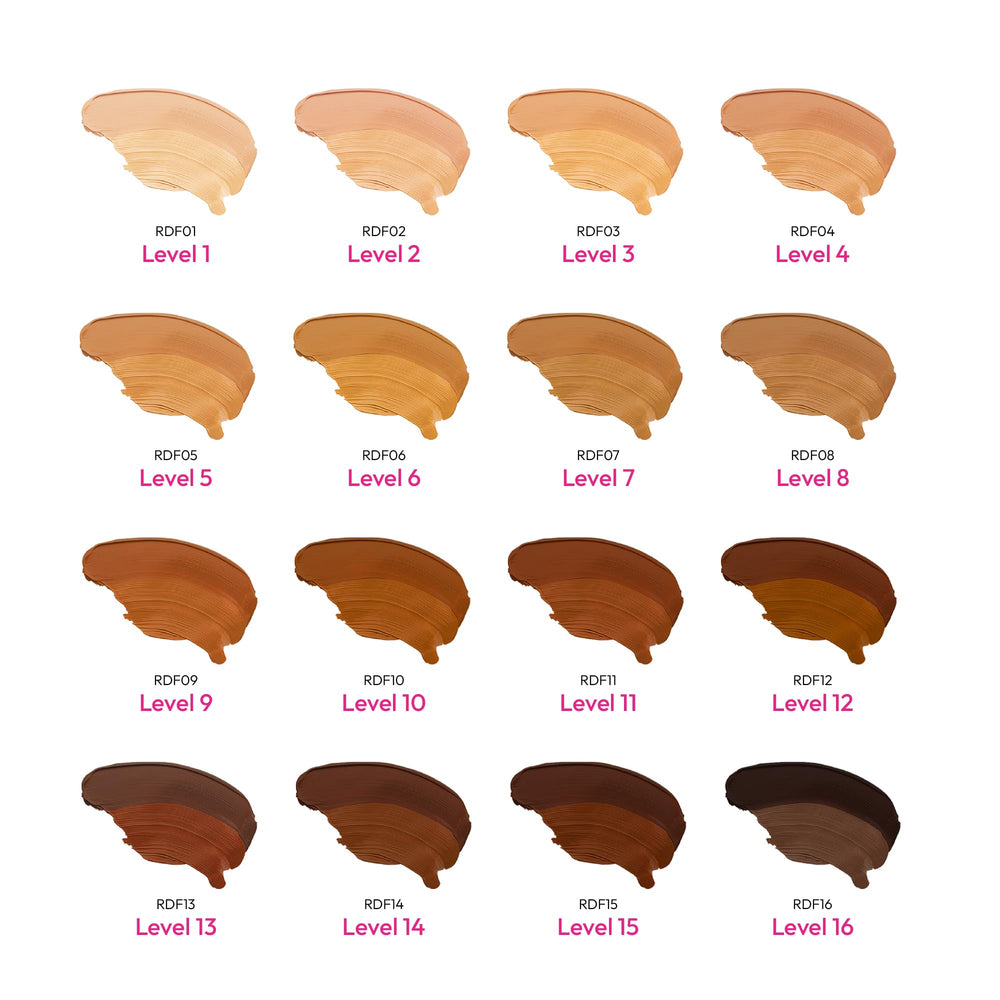 Ruby Kisses 3D Face Creator Concealer under eye use brightening effect.