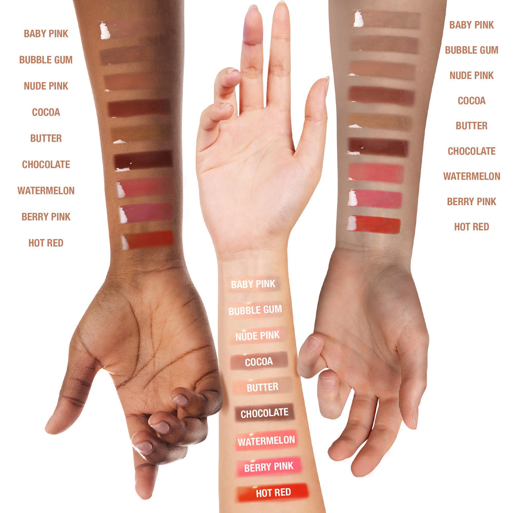 Ruby Kisses Vita-Lip gloss offers non-sticky moisture for comfortable wear