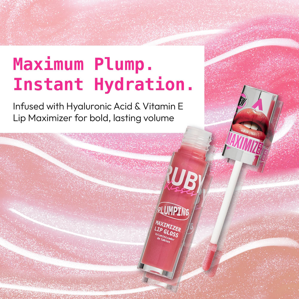 Ruby Kisses Dolly gloss close-up showing tingling sensation preview