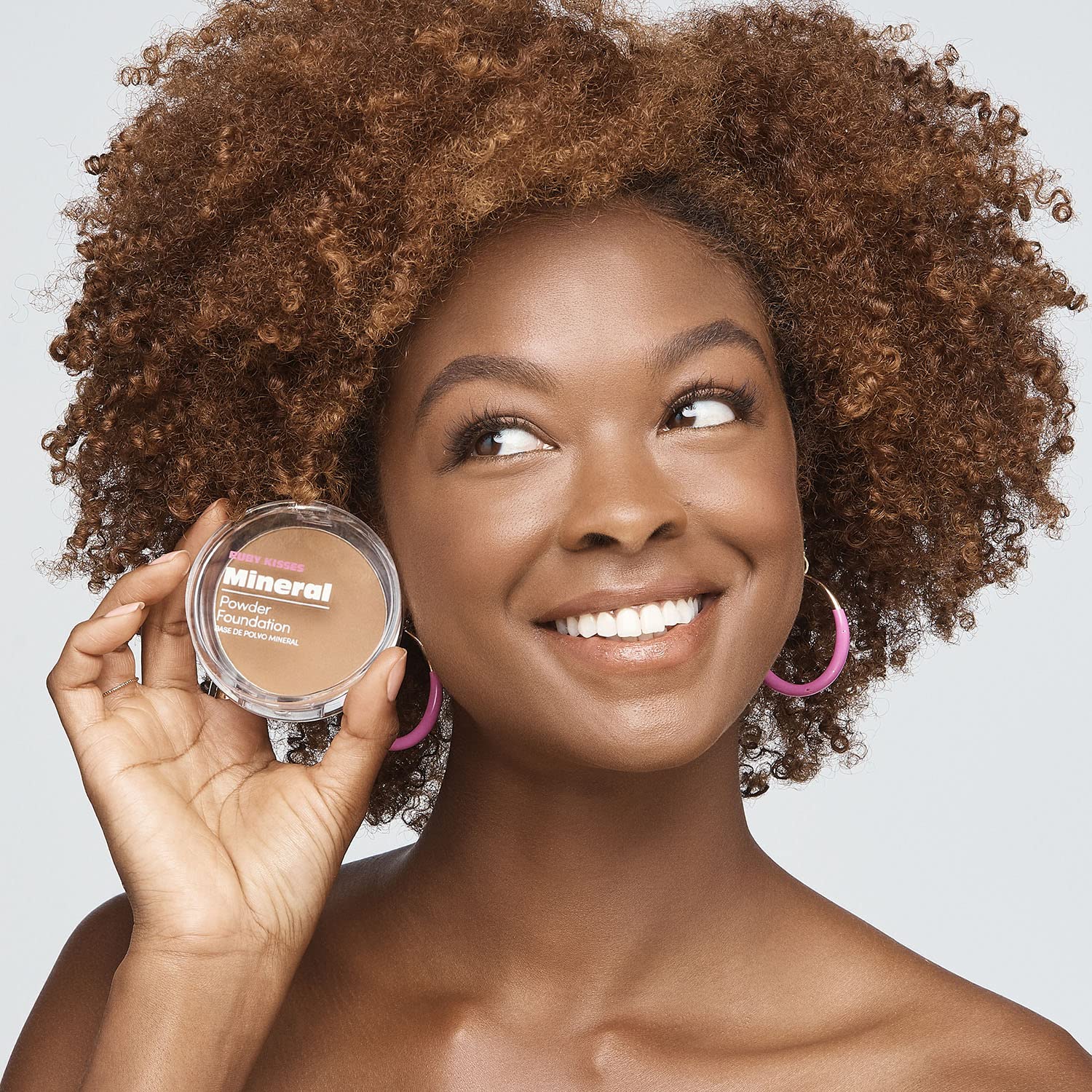 Ruby Kisses foundation swatches in natural shades for versatile matches.