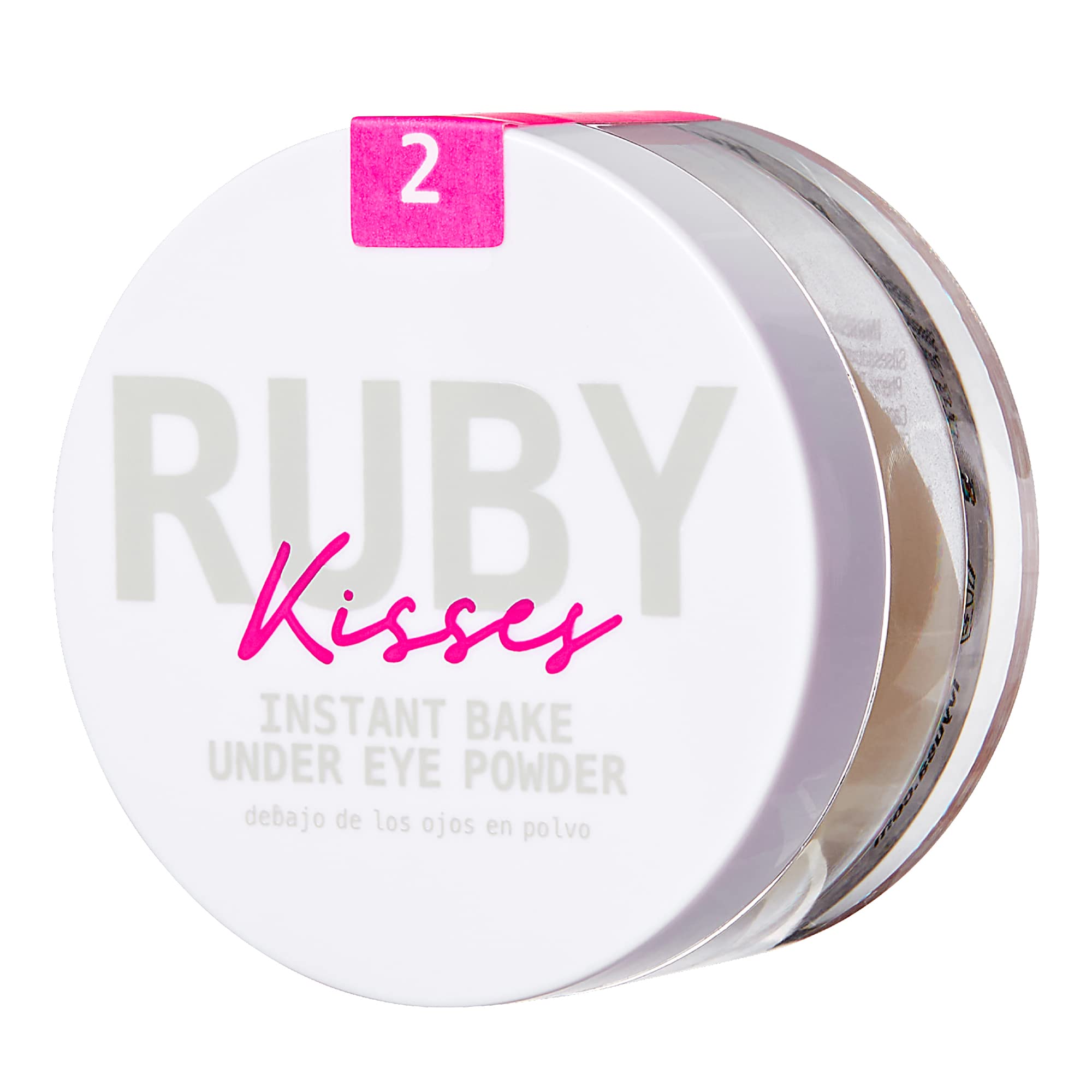 Ruby Kisses vegan and cruelty-free under-eye powder.
