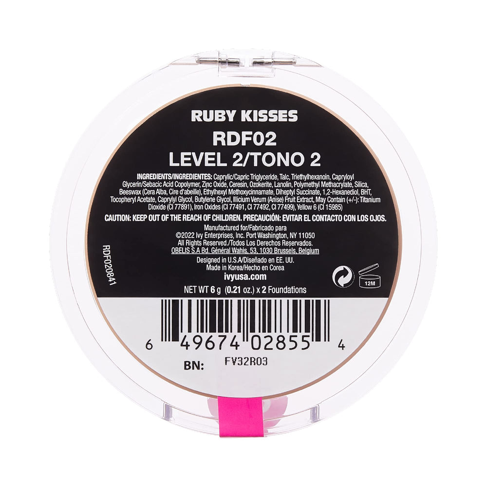 Ruby Kisses packaging with shade range communicates inclusive options for daily wear.