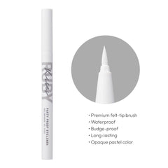 Ruby Kisses Party Proof Felt-tip applicator enables precise line control.