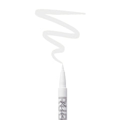Ruby Kisses Party Proof Eyeliner pastel swatches on skin, smooth color payoff.