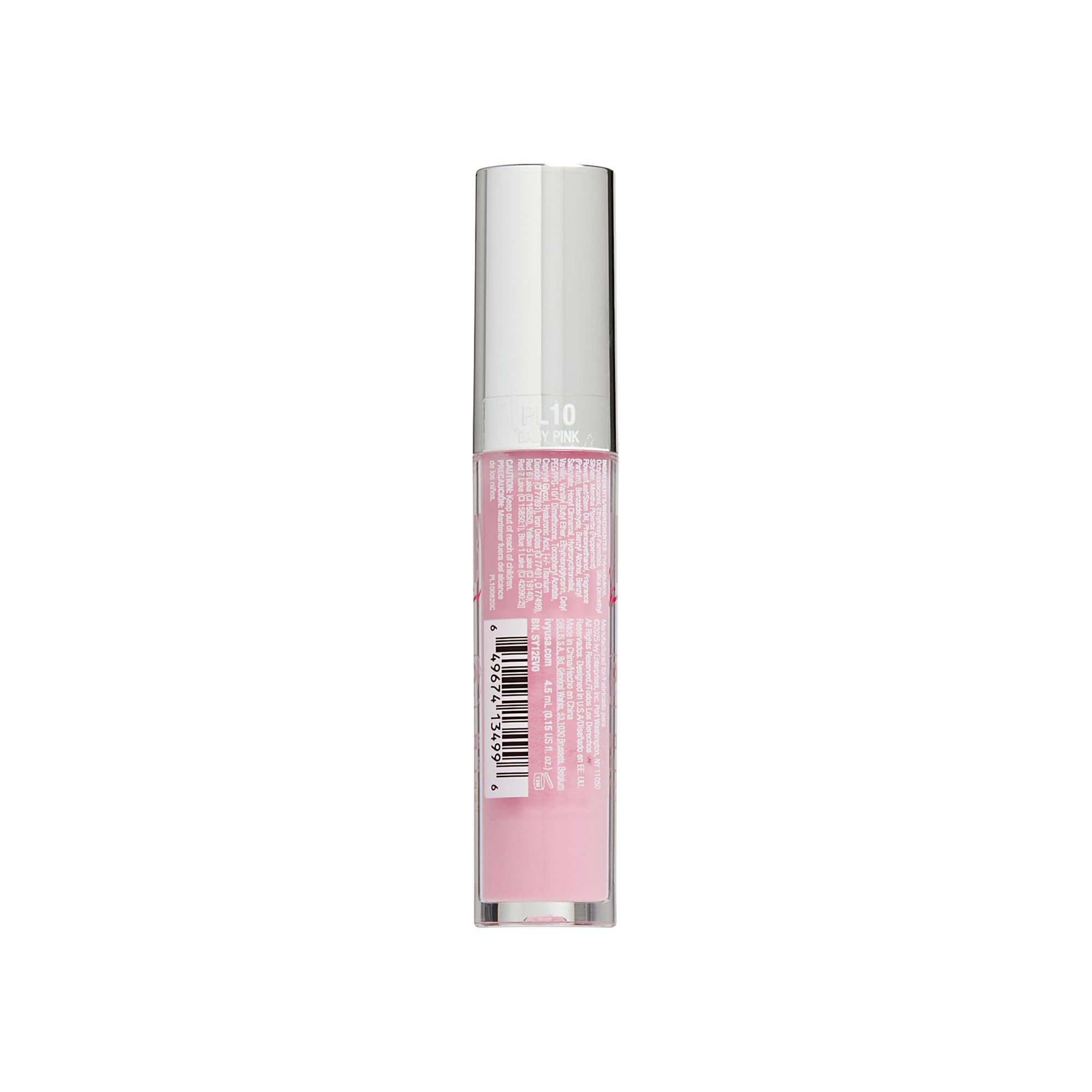 Ruby Kisses Baby Pink shade adds color and shine.