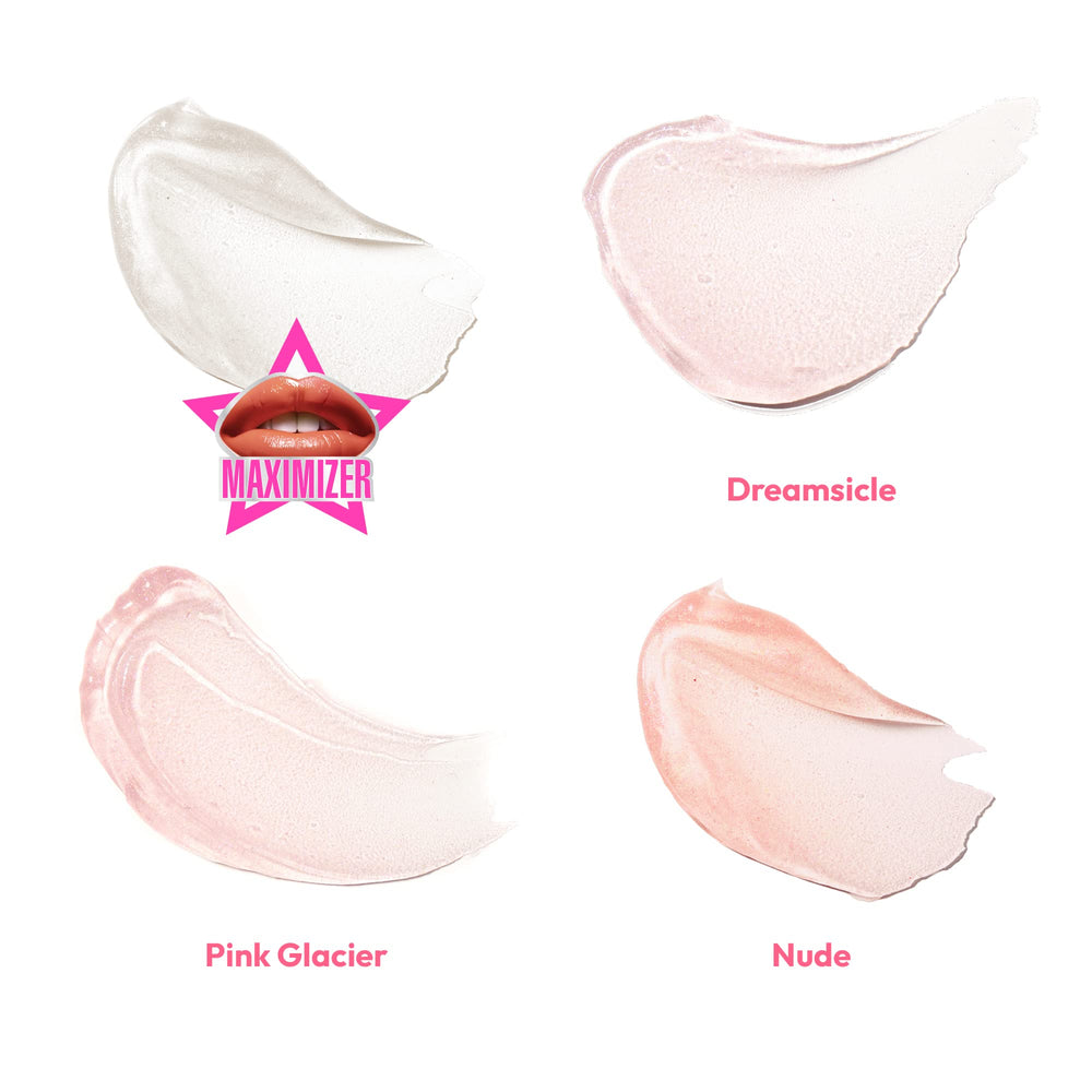 Ruby Kisses Dreamsicle nourishes lips with jojoba and avocado oils for softness.