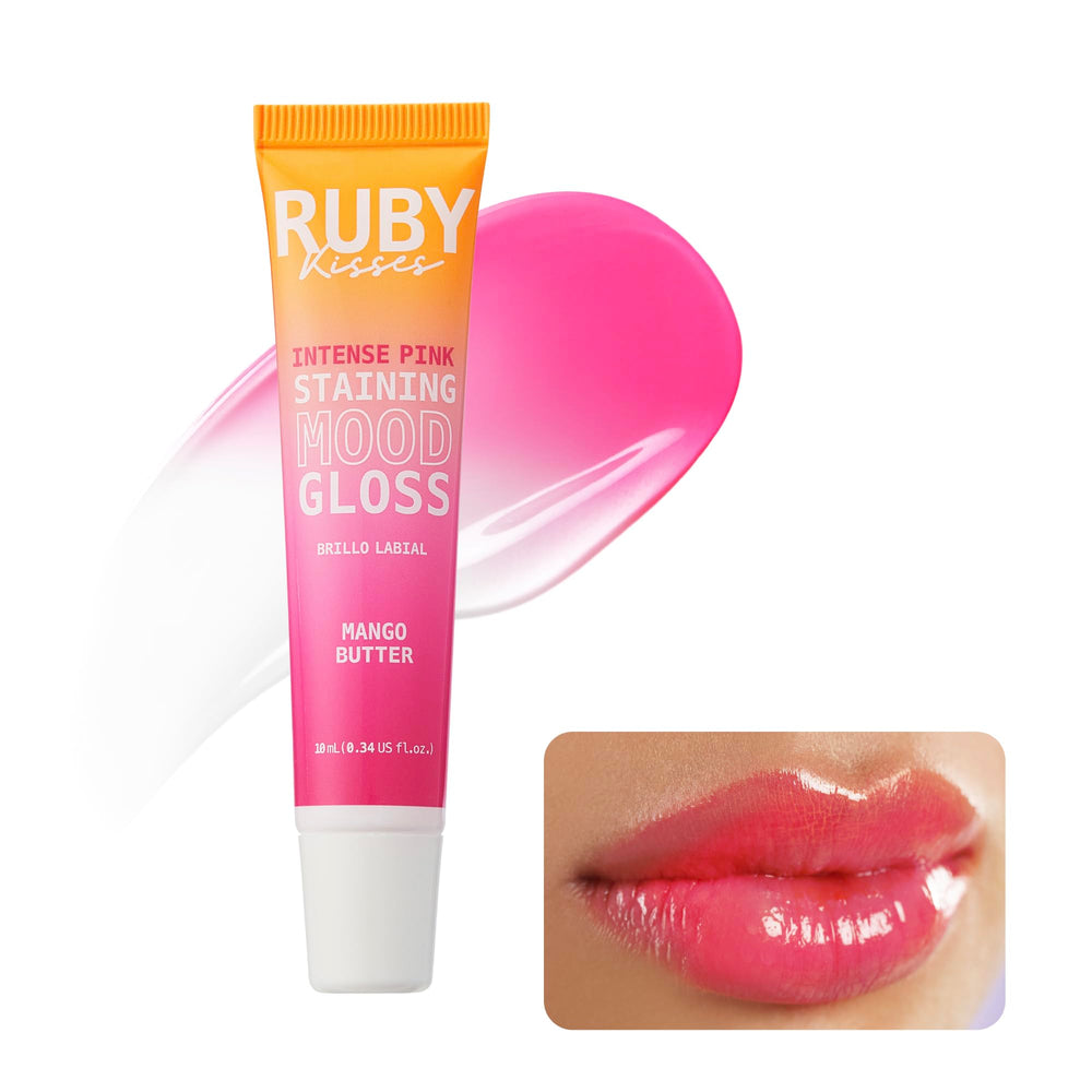 Ruby Kisses universal pink tint flatters a wide range of skin tones.