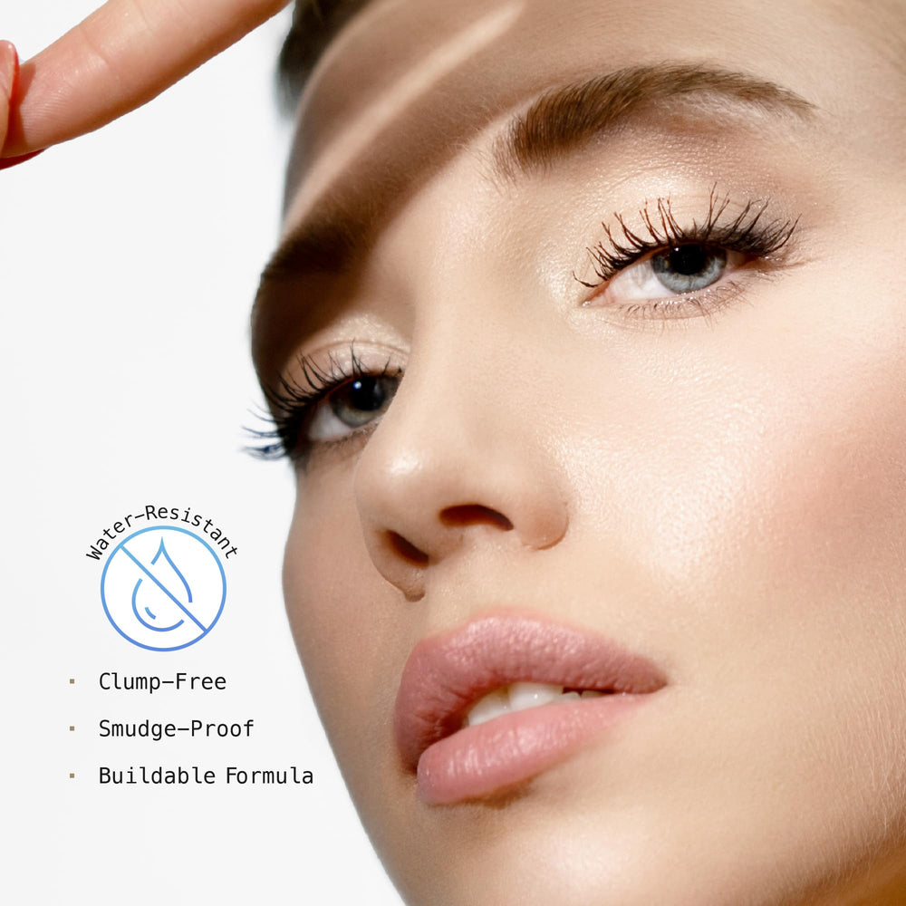 Ruby Kisses water-resistant test shows minimal smudging against moisture.