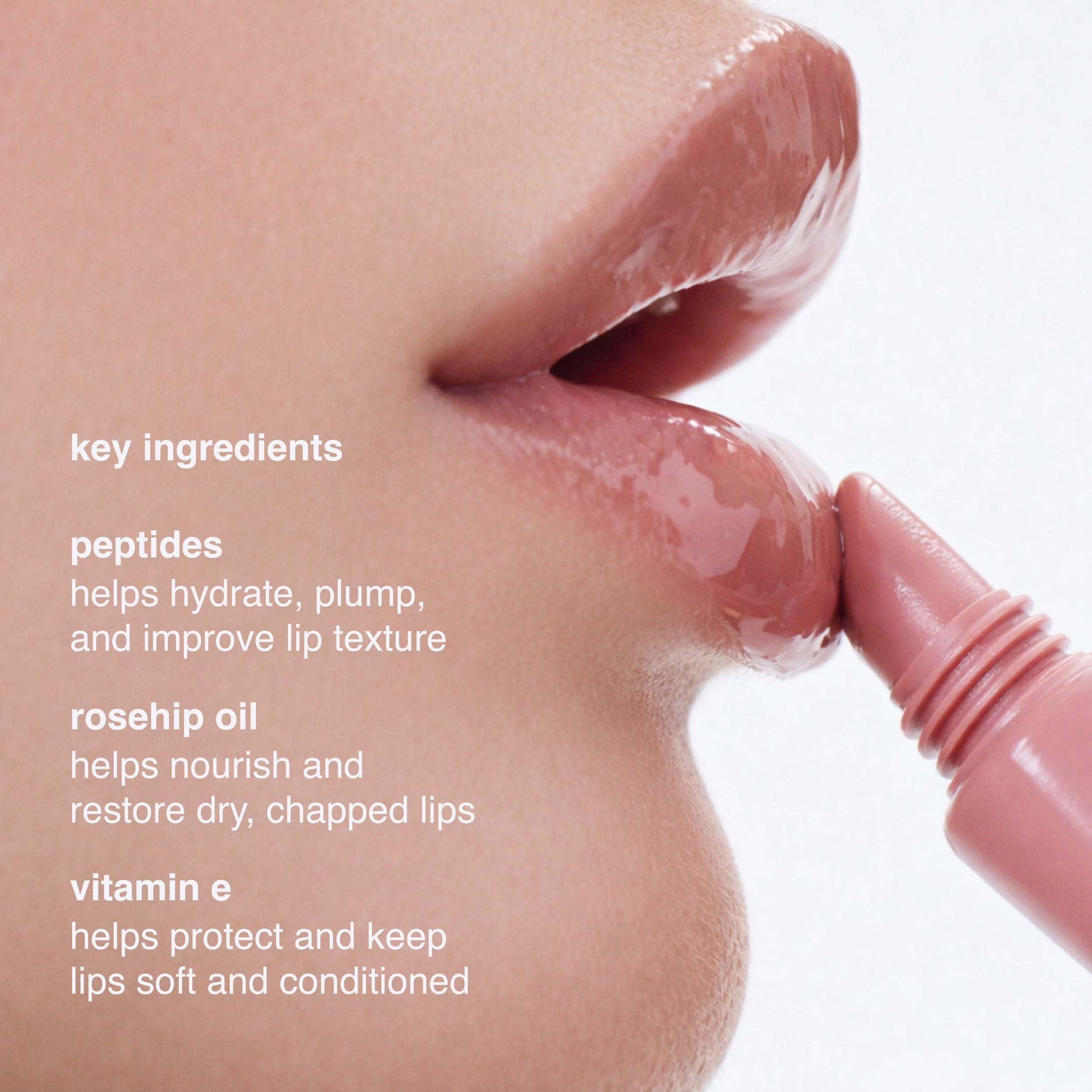 Ruby & Millie lip care routine illustration promoting daily hydration