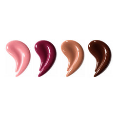 Ruby & Millie peptide lip tint swatch showing balanced color and glow