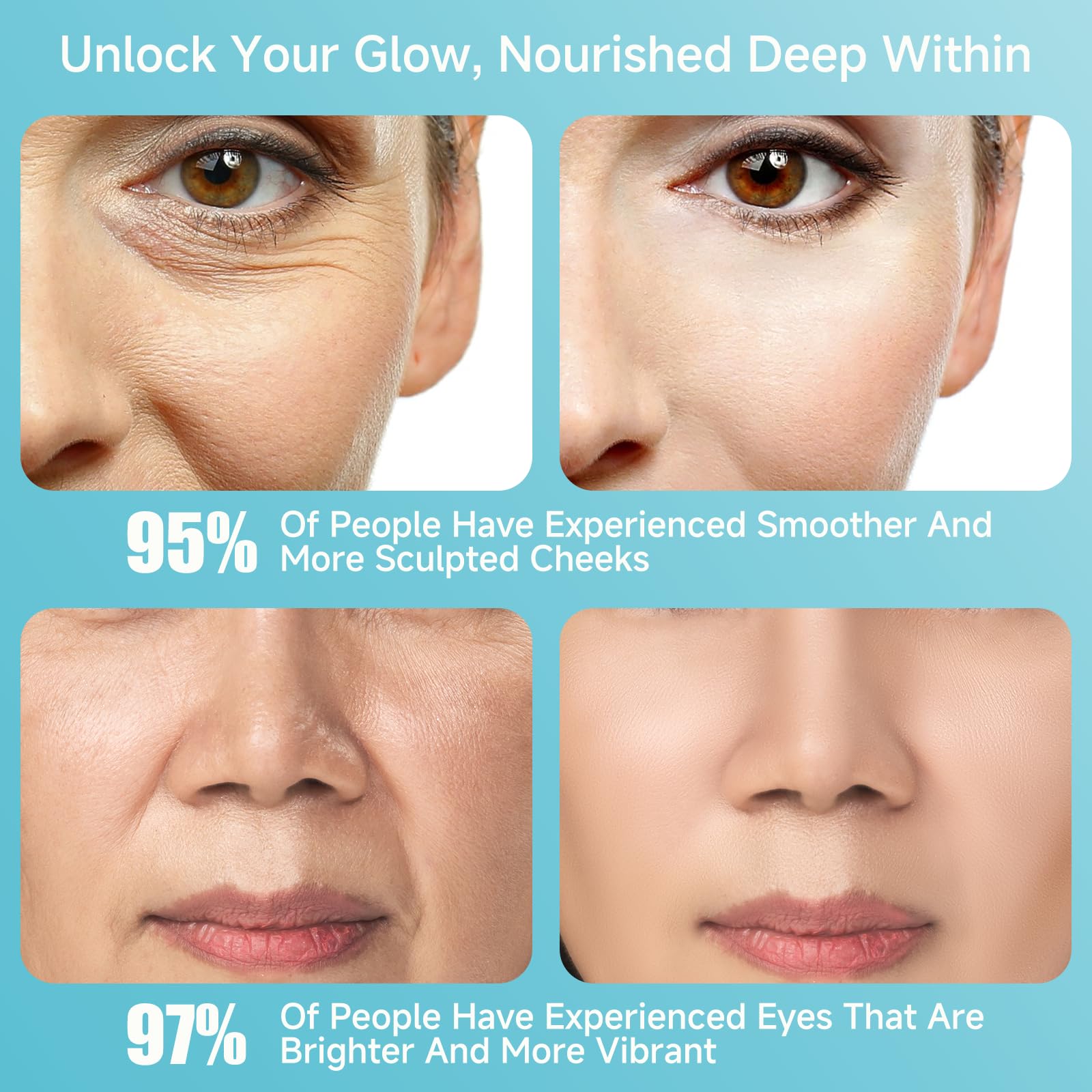 Ructmou Eye Care Wand applying serum for boosted absorption during massage