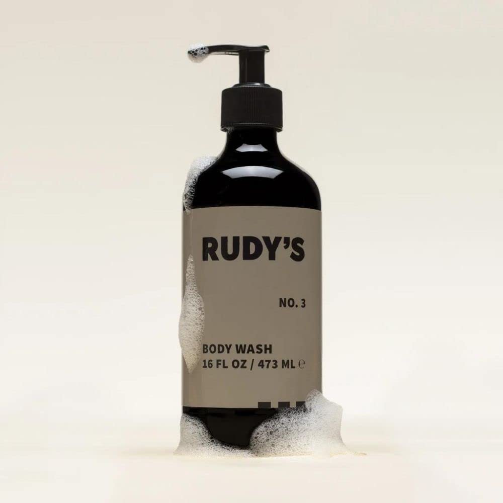 Rudy's No. 3 signature scent orange zest feels uplifting