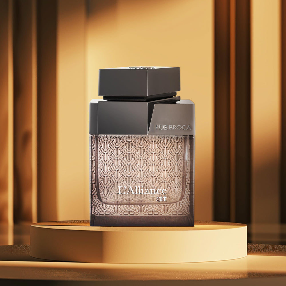 Rue Broca Alliance Spirit premium packaging hints at a gift-ready, premium experience