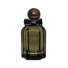 Rue Broca Hooked Pour Homme bottle front view highlighting premium masculine design.