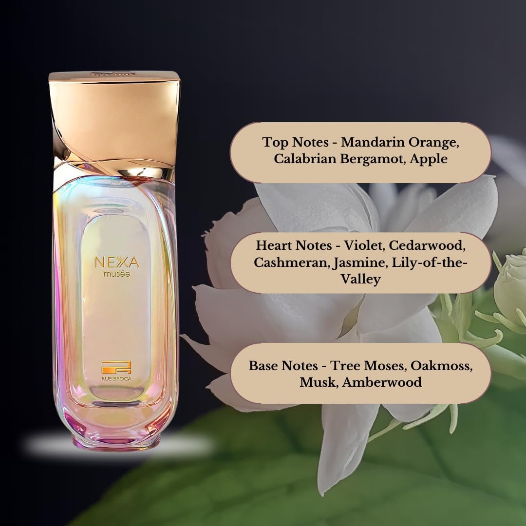 Rue Broca NEXA Immortal close-up reveals bottle texture