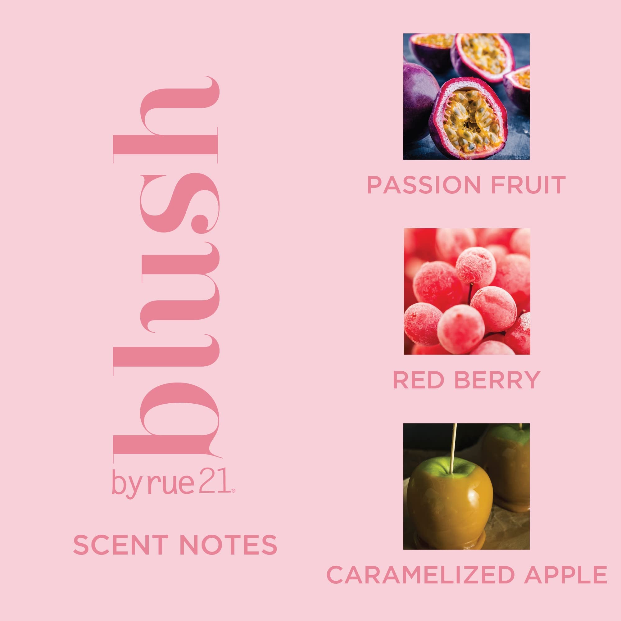 Rue 21 Blush packaging box presented in a gift-ready look