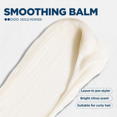 Ruffians Smoothing Balm omega-blend nourishes and adds shine