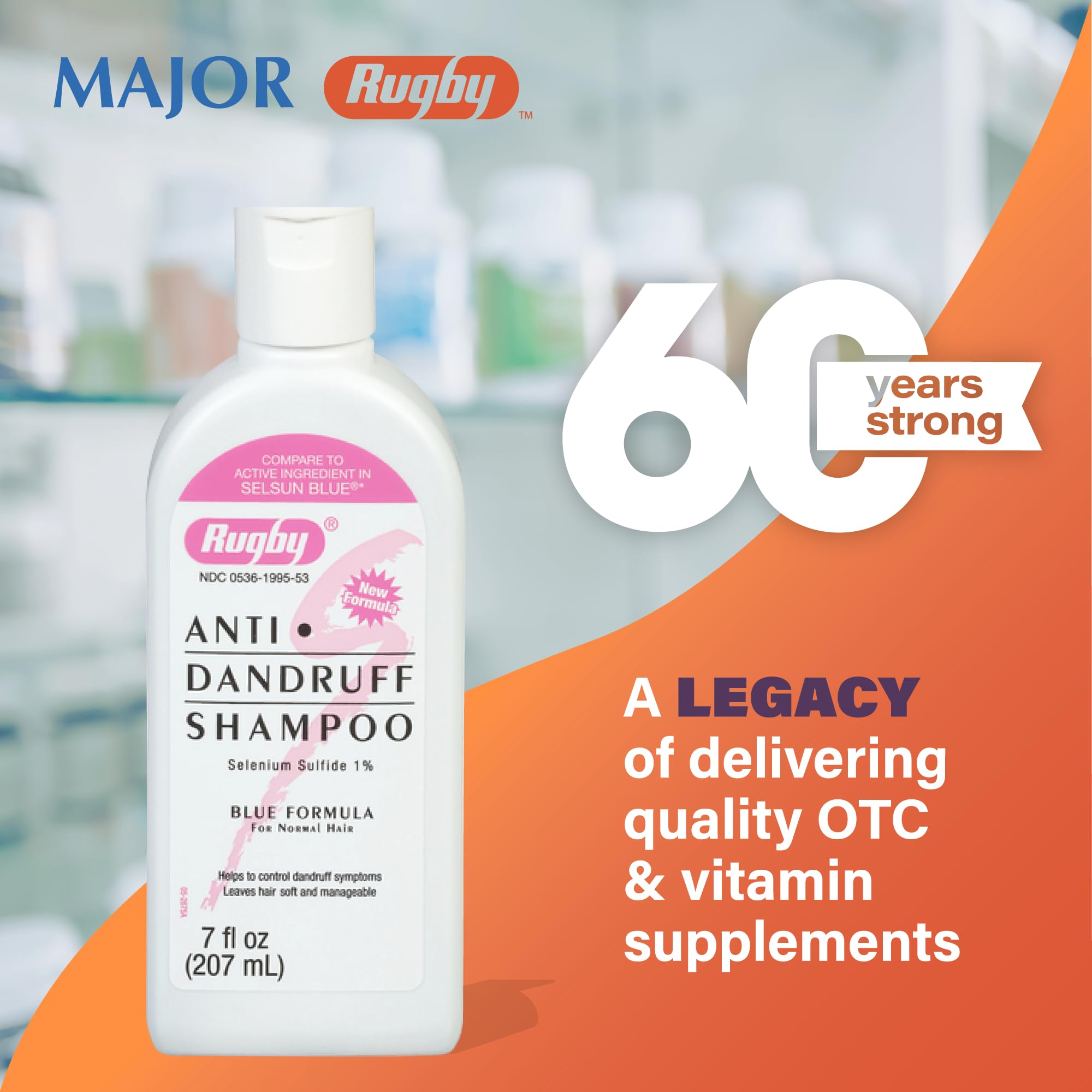 Rugby bottle pour demonstrates easy application and thorough rinse.