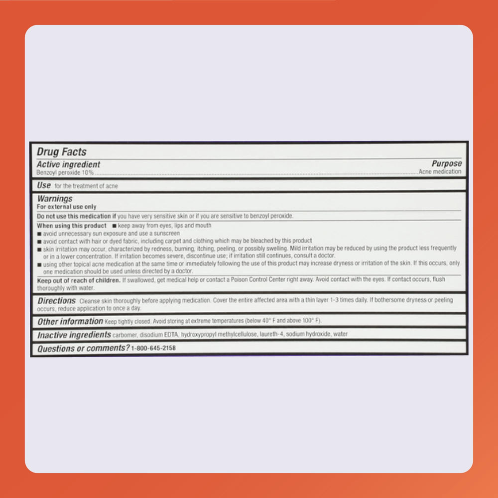 Rugby Laboratories greaseless formula dries quickly on the skin.