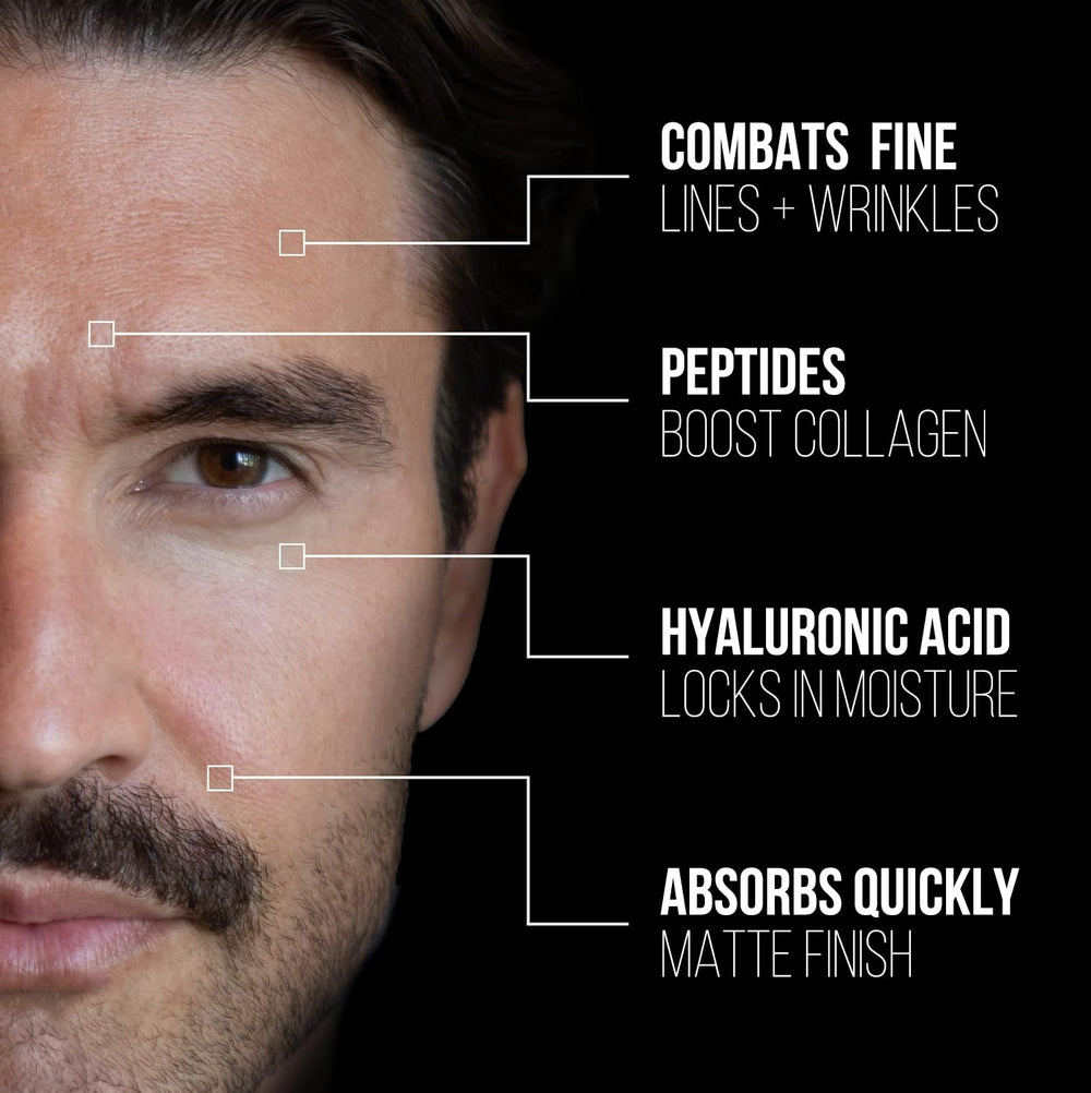 RUGGED & DAPPER post-shave relief use on clean skin